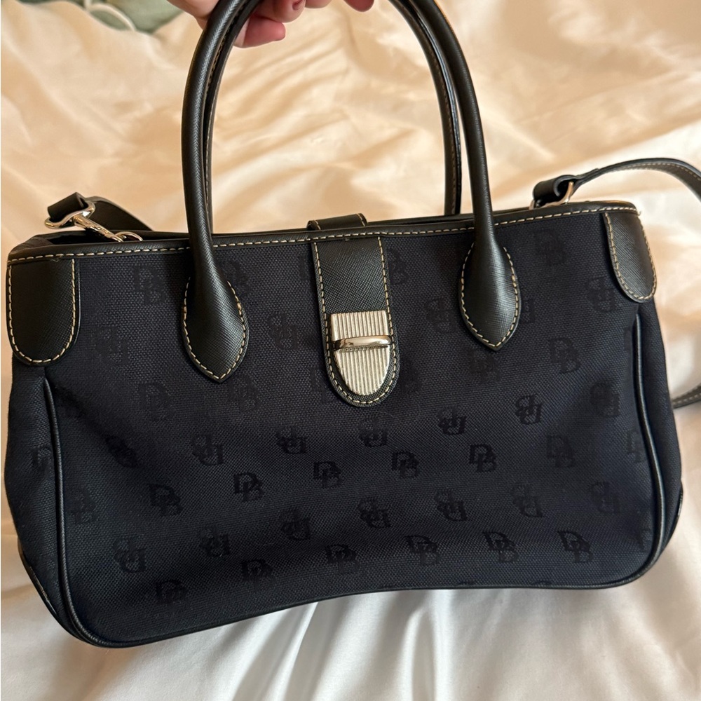 Dooney and Bourke Monogram Double Handle Tote